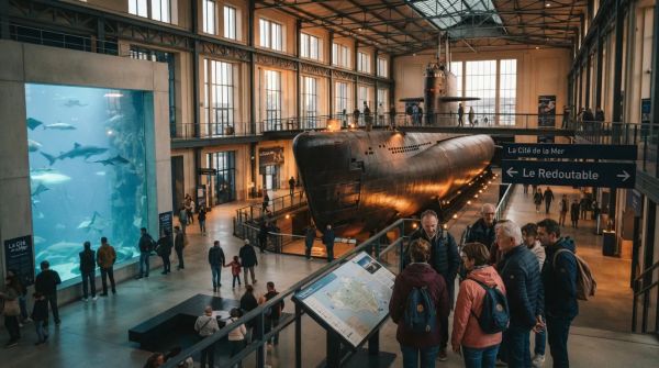 Cite mer Cherbourg : une expérience immersive unique avec sous-marin et aquarium