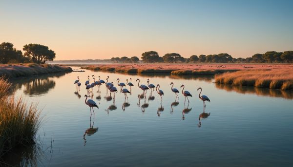 Observer les étangs et flamants du littoral héraultais