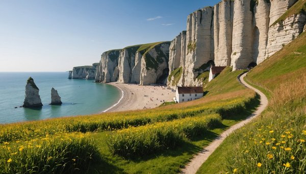 Découvrez le patrimoine historique d'Étretat près du camping valhalla
