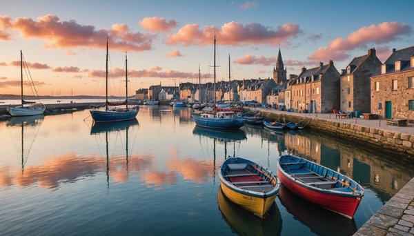 Le patrimoine maritime et portuaire de roscoff avec le camping ar'roch